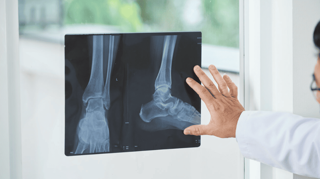 Can a foot stress fracture heal on its own