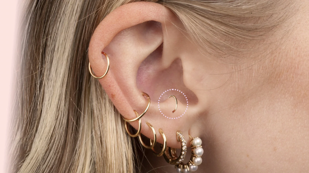 What are the benefits of the anti-tragus piercing