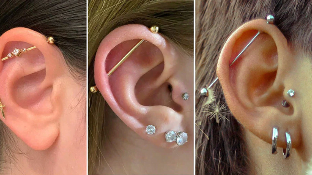 What ears can't get industrial piercing